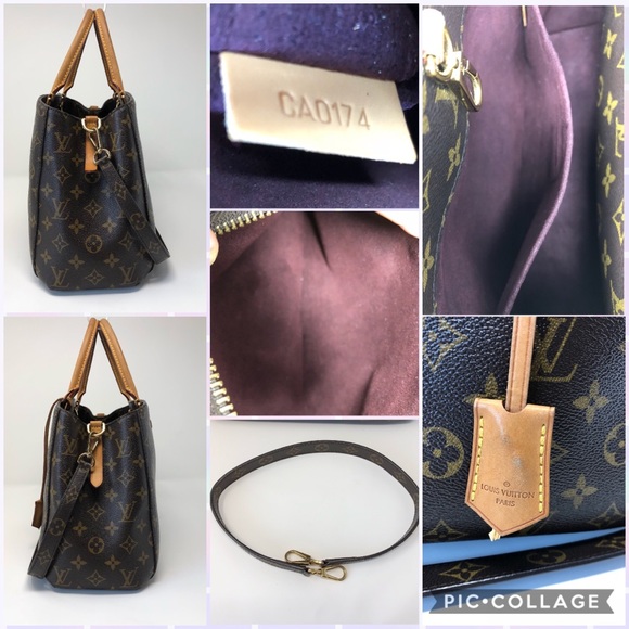 Auth Louis Vuitton Montaigne MM Bag Satchel - Picture 4 of 8